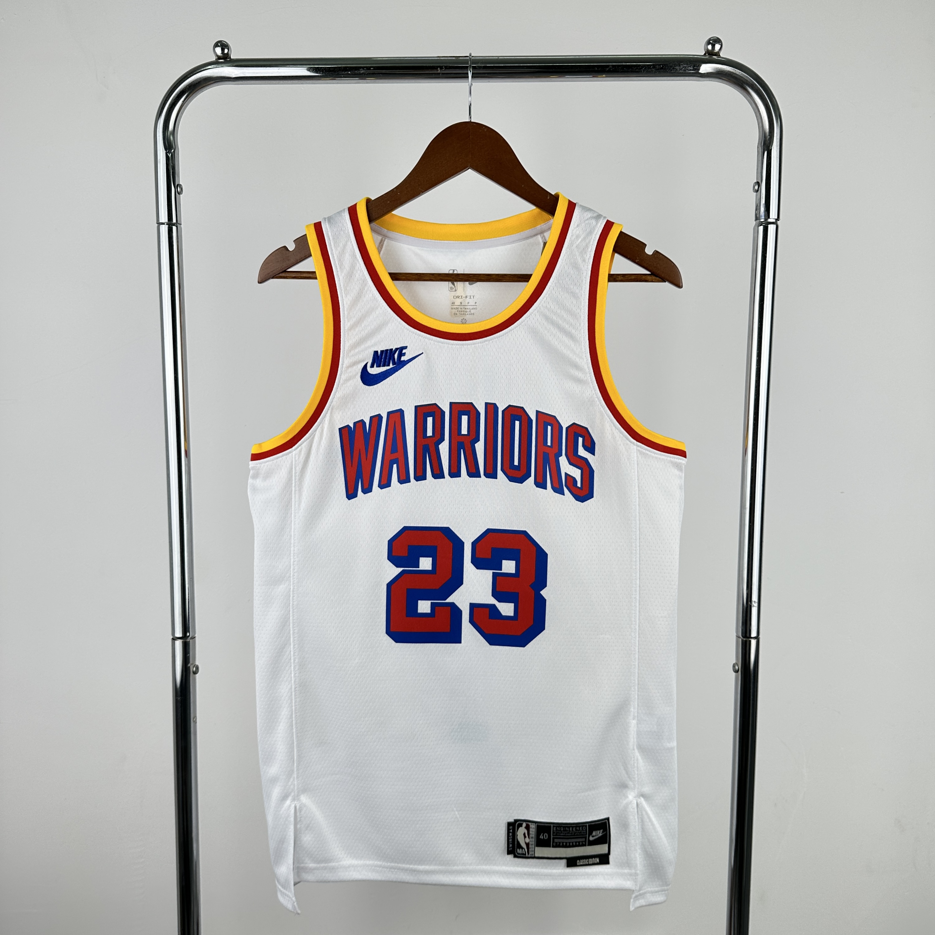 Men Golden State Warriors 23 Green White City Edition Season Nike 2025 NBA Jersey